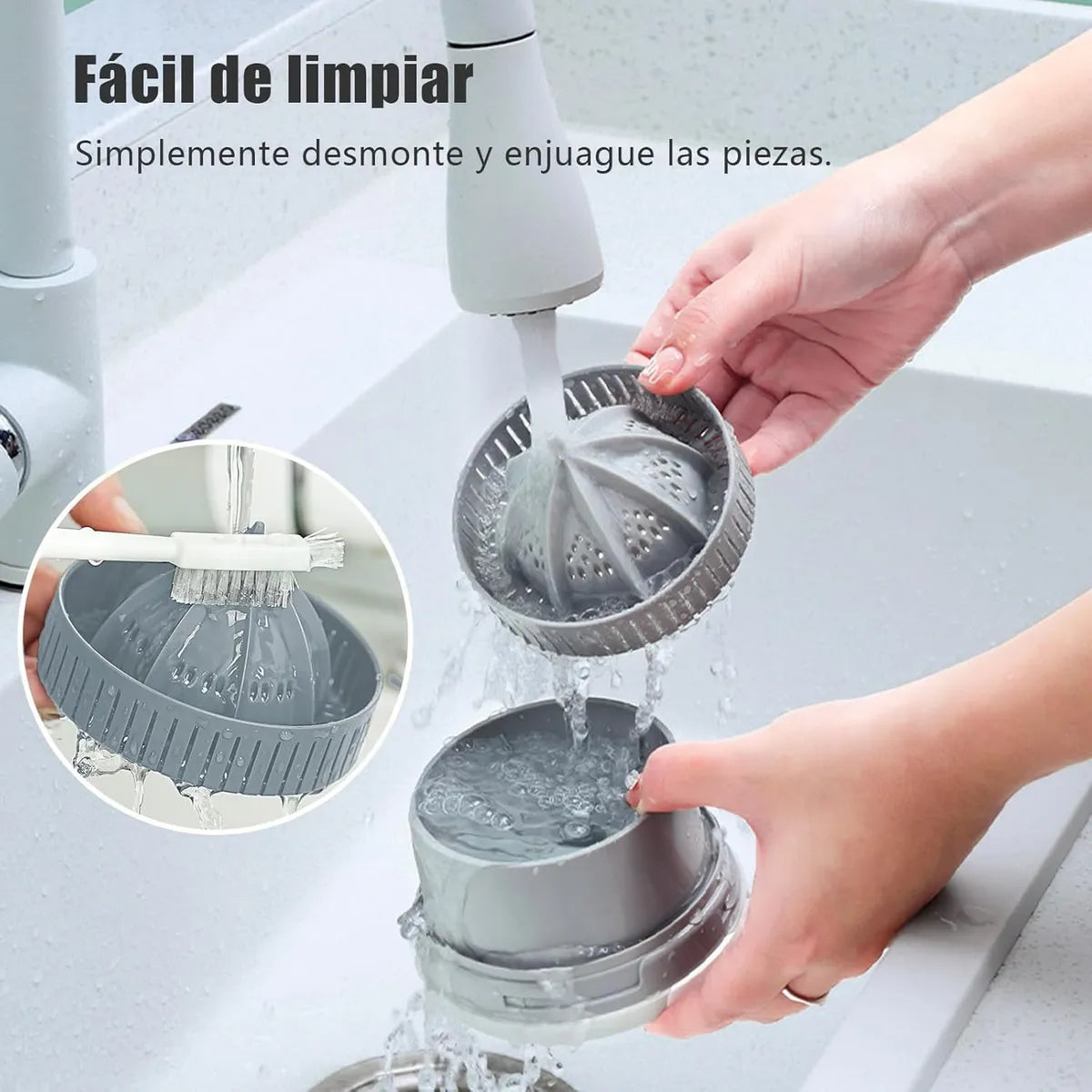 Exprimidor de jugo eléctrico inalámbrico