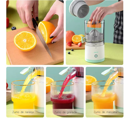 Exprimidor de jugo eléctrico inalámbrico